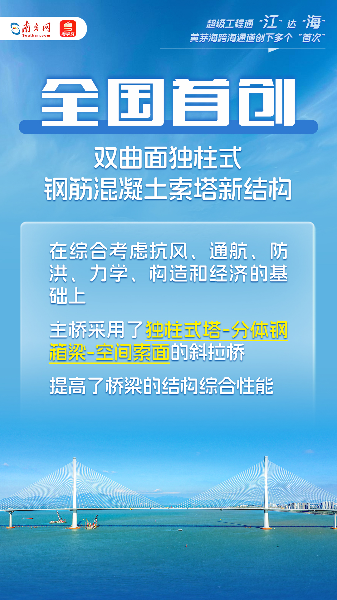 超级工程通“江”达“海”！这个跨海通道创下多个“首次”