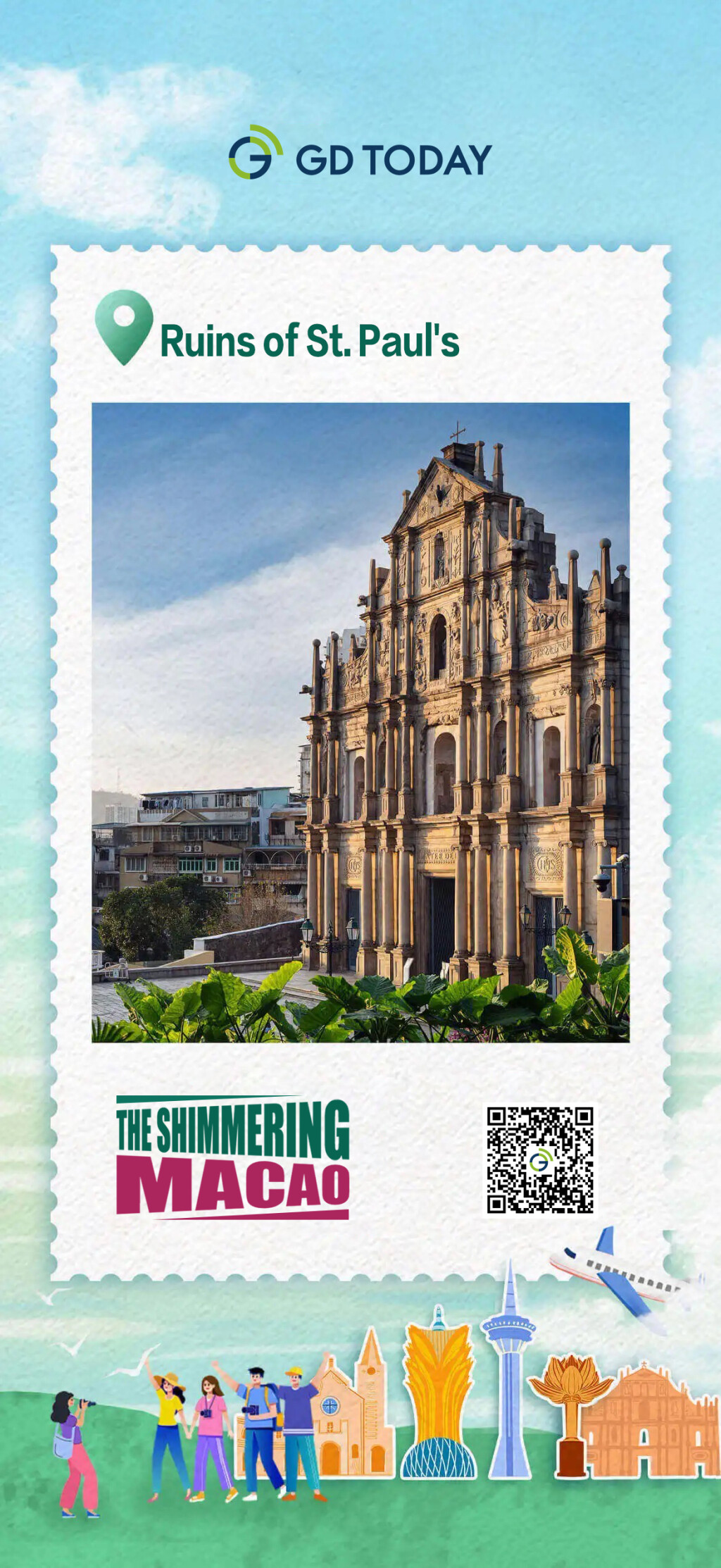 Poster | Postcards for you from the shimmering Macao